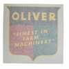 Oliver 1650 Oliver Decal Set, Finest in Farm Machinery, 6 inch, Vinyl