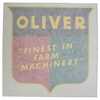 Oliver 1855 Oliver Decal Set, Finest in Farm Machinery, 10 inch, Vinyl