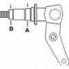 Case 586 Spindle - Left Hand