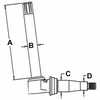 photo of <UL> <li>For John Deere tractor models 1950N, 2150, 2155, 2355N, 2440, 2640 (All Low Knee 9.4 ), 2855N<\li> <li>Compatible with John Deere Construction and industrial models 301, 302, 401, 401B<\li> <li>Replaces John Deere OEM number AT34973<\li> <li>Dimension A: 9.500 <\li> <li>Dimension B: 1.500 <\li> <li>Dimension C: 1.795 <\li> <li>Dimension D: 1.312 <\li> <li>Left or Right Side<\li> <\UL>