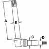 photo of <UL> <li>For John Deere tractor models 2440, 2640<\li> <li>Replaces John Deere OEM number AR76932<\li> <li>Dimension A: 11.5 <\li> <li>Dimension B: 1.5 <\li> <li>Dimension C: 1.625 <\li> <li>Dimension D: 1.25 <\li> <li>Left or Right Side<\li> <li>Medium Knee<\li> <\UL>