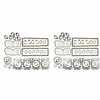 photo of <UL> <li>For Massey Ferguson tractor models 1155, 2745<\li> <li>Replaces Perkins manufacturer number U5LT0514<\li> <li>Engines: Perkins V8.540 Diesel<\li> <li>Contains all gaskets necessary to replace both cylinder heads (valve seals not included)<\li> <\UL>