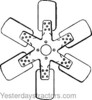 Minneapolis Moline G1000 Fan, 6 Blade