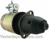 photo of This is a new 6 volt starter with Solenoid. It is original equipment on Farmall 140HC and 240. It has a 10 tooth drive with counter clockwise rotation. It replaces; International part number 360606R91, Delco 1107174. Note this starter can also be used for converting earlier tractors with mechanical starter buttons (starters Delco 1107093 and 1107067, IH part numbers 355794R91, 355794R92)to electronic starter with a key or momentary button switch. We do not have wiring instruction for this conversion. Replaces 1107174, 1108098, 360606R91, 370606R91