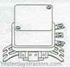 photo of Voltage Regulator, (12 volt) for 1100309 Generator. Fits A, 50, 520, 530, 60, 620, 630, 70, 720, 730 tractors. (AI)
