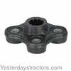 photo of For use with Loader-Backhoe Hydraulic Pumps. Hub is 4 inches overall diameter, 4 mounting holes at 7\16 inches in diameter, smooth type, 2-3\4 inch spacing. 1-3\8 inch relief diameter, 9\16 inch depth, 10 spline, 1 inch center bore. Normally used with shaft part number 195454 and can be used with shaft 197118. For tractor models 2000, 4000, 501, 600, 620, 630, 640, 650, 660, 700, 740, 741, 750, 701, 800, 820, 840, 850, 900, 950, 960, Jubilee, NAA.