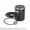 photo of Converts tractor from element style filter to spin on oil filter. Comes with one filter. For tractor models NAA, Jubilee, 600, 620, 630, 640, 650, 660, 601, 611, 621, 631, 641, 651, 661, 671, 681, 700, 740, 750, 701, 741, 771, 800, 820, 840, 801, 811, 821, 841, 851, 861, 871, 881, 900, 950, 960, 901, 941, 951, 961, 971, 981, 2000, 4000 all from 1953 to 1964 with 4 cylinder gas engine. Can use replacement spin-on filter E7NN6714AA. Replaces ECG6890A, EAA6838A, 87644685, CPN6882A