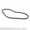 photo of <UL> <li>For International \ Farmall tractor models 806 (66.5 ), 856, 1026, 1206, 1456 (all diesel)<\li> <li>Compatible with International Construction and industrial models 21206, 21256, 21456<\li> <li>Replaces International OEM number 385120R2, 22670<\li> <li>Type: REC (Raw Edge Cogged)<\li> <li>Length: 67.25 <\li> <li>Width: 5\8 <\li> <li>Thickness: .435 <\li> <li>Material: Polyester Cord<\li> <\UL>