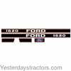 Ford 1620 Ford Decal Set, 1620, Vinyl