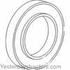 Case 1896 Wheel Seal - Inner