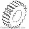 John Deere 4000 Differential Pinion Gear