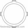 photo of <UL> <li>For John Deere tractor models 2510, 2520, 3020, 4000 (s\n 201000-later), 4020, 4040, 4050, 4055, 4230, 4240, 4250, 4255, 4430, 4440 (All With Powershift Transmission)<\li> <li>Replaces John Deere OEM number R48235, AE52288, R33871, R33873<\li> <li>O.D.: 11.600 <\li> <li>I.D: 9.710 <\li> <\UL>