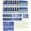 Ford 2000 Ford 2000 Select-O-Speed Decal Kit