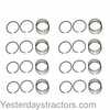 photo of <UL> <li>For Massey Ferguson tractor model 1155 <\li> <li>Compatible with Perkins Engine (s) 540 (diesel)<\li> <li>Bore: 4.250 <\li> <li>Compression Rings per Piston: (2) @ .094 <\li> <li>Oil Rings per Piston: (1) @ .188 <\li> <li>Top Groove Size: .094 <\li> <li>Top Groove Style: Barrel Face Triple Chrome<\li> <li>2nd Groove Size: .094 <\li> <li>2nd Groove Style: Reverse Torsional Taper Face<\li> <li>3rd Groove Size: .188 <\li> <li>3rd Groove Style: Chromed Cast Iron oil \ Coiled Spring<\li> <li>Sold as a complete 8 cylinder set<\li> <\UL>