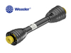 photo of <ul><li>Weasler Driveline 14006127ST is designed for fertilizer spreader and general applications.<\li><li>Designed for fertilizer spreader general applications<\li><li>Design adjustability (cut-to-length) capabilities<\li><li>Tri-lobe shaft profiles<\li><li>Standard guard construction without Easy Lock allows assembly or removal with a screwdriver<\li><li>Equivalent to Bondioli- Pavesi PTO Series 1<\li><li>Compressed (Closed) Length: 27"<\li><li>Extended Length: 30"<\li><li>Compressed Overall Length: 34.08"<\li><li>Extended Overall Length: 37.08"<\li><li>Tractor: 1-3\8"-6 Spline Quick Disconnect<\li><li>Implement: 1-3\8"-6 Spline Quick Disconnect<\li><li>Rated for 15 HP at 540 RPMS and 23 HP at 1000 RPMS<\li><\ul>