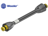 photo of <ul><li>Weasler Driveline 14006340ST is designed for fertilizer spreader and general applications.<\li><li>Designed for finishing mower general applications<\li><li>Design adjustability (cut-to-length) capabilities<\li><li>Tri-lobe shaft profiles<\li><li>Standard guard construction without Easy Lock allows assembly or removal with a screwdriver<\li><li>Equivalent to Bondioli- Pavesi PTO Series 3<\li><li>Compressed (Closed) Length: 31.89"<\li><li>Compressed Overall Length: 39.93"<\li><li>Extended Length: 48.94"<\li><li>Extended Overall Length: 56.98"<\li><li>Tractor: 1-3\8"-6 Spline Quick Disconnect<\li><li>Implement: 1-3\8"-6 Spline Quick Disconnect<\li><li>Rated for 29 HP at 540 RPMS and 44 HP at 1000 RPMS<\li><\ul>