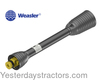 photo of <ul><li>Weasler Driveline 14006542ST is designed designed for rotary cutter general applications<\li><li>Designed for rotary cutter general applications<\li><li>Design adjustability (cut-to-length) capabilities<\li><li>Tri-lobe shaft profiles<\li><li>Standard guard construction without Easy Lock allows assembly or removal with a screwdriver<\li><li>Bondioli- Pavesi PTO Series: 5<\li><li>Compressed (Closed) Length: 33.86"<\li><li>Compressed Overall Length: 42.44"<\li><li>Extended Length: 51.26"<\li><li>Extended Overall Length: 59.84"<\li><li>Tractor: 1-3\8"-6 Spline Quick Disconnect<\li><li>Implement: 1-3\8" Round<\li><li>HP@540RPM: 52<\li><li>HP@1000RPM: 81<\li><\ul>