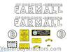 photo of For model B (1939-1944) This is a set of 12 self adhesive decals. These are printed on Mylar, not die cut.