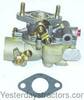 photo of With reversible linkage. This Zenith carburetor outperforms the original carbs used on: 601 series: (601, 611, 621, 631, 641, 651, 661, 671, 681, 134ci 4 cylinder gas engine. This new Zenith carb replaces Marvel-Schebler TSX765 and Ford 312954. Center to center on the 2 mounting bolts is 2 3\8 inches. Made in USA, 1 year warranty.