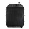 photo of <UL> <li>For Ford tractor models 8700 (8\76-12\78), 9700<\li> <li>Replaces Ford OEM number D5NN8005S, D5NN8005P<\li> <li>Overall Height: 31-1\8 <\li> <li>Overall Width: 24 <\li> <li>Core Height: 24-13\16 <\li> <li>Core Width: 22-1\8 <\li> <li>Depth: 2-11\16 <\li> <li>Rows: 5<\li> <li>Fill Neck Height: 2-3\4 <\li> <li>Inlet: 1-3\4 <\li> <li>Outlet: 2 <\li> <li>With Oil Cooler<\li> <li>Additional Handling and Oversize Fees Apply To This Item<\li> <\UL>