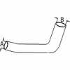 John Deere 4755 Radiator Hose - Upper