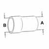 photo of <UL> <li>For John Deere tractor models 8430 (s\n 002854-later), 8440, 8450, 8560, 8960, 8970<\li> <li>Replaces John Deere OEM number R63696<\li> <li>2.750  I.D.<\li> <li>2.500  I.D.<\li> <li>For Hose Clamp use Item #: 130470<\li> <\UL>