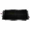 photo of <UL> <li>For John Deere Construction and industrial models TC62H, 624H, 624HLL<\li> <li>Replaces John Deere OEM number AT223399<\li> <li>Core Height: 16 <\li> <li>Core Width: 40 <\li> <li>Core Thickness: 3-7\8 <\li> <li>Overall Height: 19-1\2 <\li> <li>Overall Width: 48-1\2 <\li> <li>Overall Thickness: 7-1\2 <\li> <li>Fitting Inlet: (2) 1  Beaded Tube<\li> <li>Fitting Outlet: (2) 3\4  Beaded Tube<\li> <li>Made in the USA and manufactured to exact OEM specifications<\li> <li>Item ships via freight carrier please call 1-800-853-2651 for a freight quote<\li> <\UL>