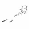 John Deere 5200 Clutch Levers Kit - Carraro