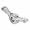 John Deere 5105 Front Axle Support - Carraro