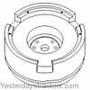 John Deere 5510 Flywheel With Ring Gear