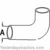 Oliver 88 Radiator Hose - Upper