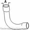 Ford Super Major Radiator Hose - Upper