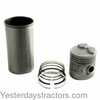 photo of <UL> <li>For Ford tractor models NAA, 501, 541, 600, 601, 611, 620, 621, 630, 631, 640, 641, 650, 651, 660, 661, 671, 681, 700, 701, 740, 741, 771, 2000, 2100<\li> <li>Compatible with Ford Engine (s) 134 (gas, 1953-1961)<\li> <li>Bore: 3.500 <\li> <li>Finished liner<\li> <li>Includes: Liner, Piston, Rings, Pin and Retainers<\li> <\UL>