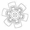 photo of <UL> <li>For Ford tractor models TW10 (with AC), TW20 (with AC), TW30 (with AC), 9700 (8\1976-1978)<\li> <li>Replaces Ford OEM number D5NN8600G<\li> <li>22' Diameter<\li> <li>0.625  Pilot Hole<\li> <li>2.500  Ctr on Mounting Holes<\li> <\UL>