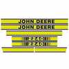 John Deere 2240 Tractor Decal Set, Hood, John Deere 2240, Yellow