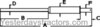 photo of Measures: 6-1\2 inch inlet length, 2-1\8 inch inlet outside diameter, 17-1\2 inch shell length, 26-1\2 inch outlet length, 1-5\8 inch outlet outside diameter, 50-5\8 inches overall length. For tractor models 20B, 20E, 230, 231, 240, 250, 255, 340, 342, 350, 352, 355, 372, (550 serial number 620661 and up). Replaces 1683796M1, 1661930M1, 1683796M2, 1688171M6, 1680260M2.