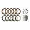 photo of <UL> <li>For Massey Ferguson tractor models 1100, 1105, 1130, 1135, 1150, 1155, 1505, 1805<\li> <li>Replaces Massey Ferguson OEM number 1672626M1, 185425M1, 186198M1, 503377M1, 514337M2, 523551M1<\li> <li>Includes: (5) Friction Discs, (5) Separator Plates, (2) Piston Rings, (2) Sealing Rings, (11) Springs<\li> <\UL>