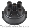 photo of Distributor cap for 4 cylinder models using a Delco distributor with a clip held cap. For models B, C, (CA engine serial number CE-149840 and up), D10, D12, D14, D15, D17, (WC, WD, WD45 serial number 136318 and up). Replaces Delco 811735 and 70225733.