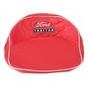 photo of For all Ford Tractors with 19 inch wide Steel Pan Seat. This seat cushion is red with a FORD script logo.