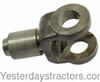 photo of This lift clevis, has on the inside of the yoke, a multi-level face. If you need a smooth face on the inside of the yoke, this is not the correct part and we do not have what you need available. For tractor models 135UK, 165, 180, 20, 203, 205, 20C, 2135, 2200, 230, 235, 245, 30, 302, 304, 31, 3165, 35, 40, 50, F40, MH50, TO35. Hydraulic Lift Clevis.