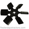photo of For tractor models 65, 135, 2135 all with gas engines. This is a 6 blade fan. 15.5 inch diameter, 4 bolt hole mounting, 1 inch pilot hole.