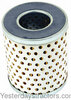 photo of Fuel filter element, cartridge type. Comes with 3 o-rings. Overall length measures 3.504, outer diameter of 2.835, and inner diameter of 1.259 on both ends. Used in filter assembly 882272M91 (Purolator) Replaces 32327, 1850450M1, 1850 450M2, 1850450M2, 500764, 894974M91, P551167 and FF5364.