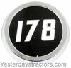 Massey Ferguson 178 Hood Side Emblem