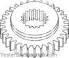 Massey Ferguson 165 Gear, Transmission Pinion, 4th