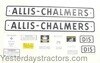Allis Chalmers D15 Decal Set