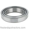 photo of Measuring 1.024 inch inner width, 3.244 inch inside diameter, 4.941 inch outside diameter, this bearing is used on Massey Ferguson 1080, 1085, 135, 150, 152, 155, 158, 165, 168, 175, 178, 180, 185, 188, 20E, 20F, 235, 240, 245, 250, 250X, 253, 255, 265, 270, 275, 282, 283, 285, 290, 292, 295, 296, 297, 298, 299, 30, 30B, 30D, 30E, 31, 3165, 350, 352, 355, 360, 362, 365, 372, 375, 375E, 382, 383, 390, 390E, 390T, 393, 396, 398, 399, 40, 40B, 40E, 410, 420, 440, 445, 460, 465, 475, 492, 50, 50A, 50C, 50D, 50E, 50EX, 50F, 50H, 50HX, 565, 575, 590, 595, 60H, 670, 675, 690, 698, 698T, 699. Verify measurements or OEM number. Many of the listed models have more than one rear axle configuration. Replace Massey Ferguson part numbers 1881931V91, 1881931M91, 894776M1, 588237M1, 27687, 27620