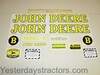 John Deere B Decal Set