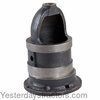 photo of Used on Delco 1107758 or 1109388 starters, this Starter Drive Housing was used on D14, D15 and H3 crawler originally equipped with 12 volt starters. Dimensions from end of nose cone where it bolts to starter is 3.775 inches to first edge of starter drive gear opening. 2.575 inches to center of mounting bolt locating hole, 6.420 inches overall housing length, 1\4 inch - 20 I.D. threaded holes. Replaces 70233294, 233294.