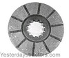 photo of These Bonded Lined Brake Disc measure 6-1\2 inches x 3-1\2 inches and have 12 splines on center hub. For tractor models M and MV serial number 2942236 and up. MD and MDV serial number 285505 and up. Super M and MD; W6 serial number 45847 and up. WD6 serial number 45301 and up, Super W6 and WD6; 400, W400, 450, W450. Combines: 141 and 141 Hillside, 151 Hillside gas and LP, 181, 403, 503, 615, 715, to serial number 23000, 815. Cotton Pickers: 414, 416, 420, 422, 616. Replaces 357117R91, 368181R92, ABC453. PRICED EACH. If you order 1, you will receive 1 disc.