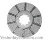 photo of This Brake Disc is 5 inches in diameter. It is 2-3\4 in diameter at the inside of the lining. It has 10 spline with a 1.625 inch Major and 1.395 inch Minor inside diameter. It is 9\16 of an inch in width. For tractor models Super C, 200, 230, 240, 330, 340 gas, 404, 2404. Price is for 1 disc. Part may be bonded or riveted depending on availability. Replaces: 1975456C3, 1975456C2, 356071R91, 368181R91, 368181R92, 368983R91